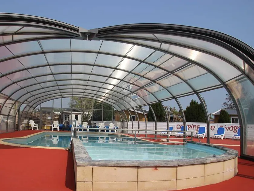 Familienfreundliches Mobilheim mit Terrasse und beheiztem Pool - Image 1