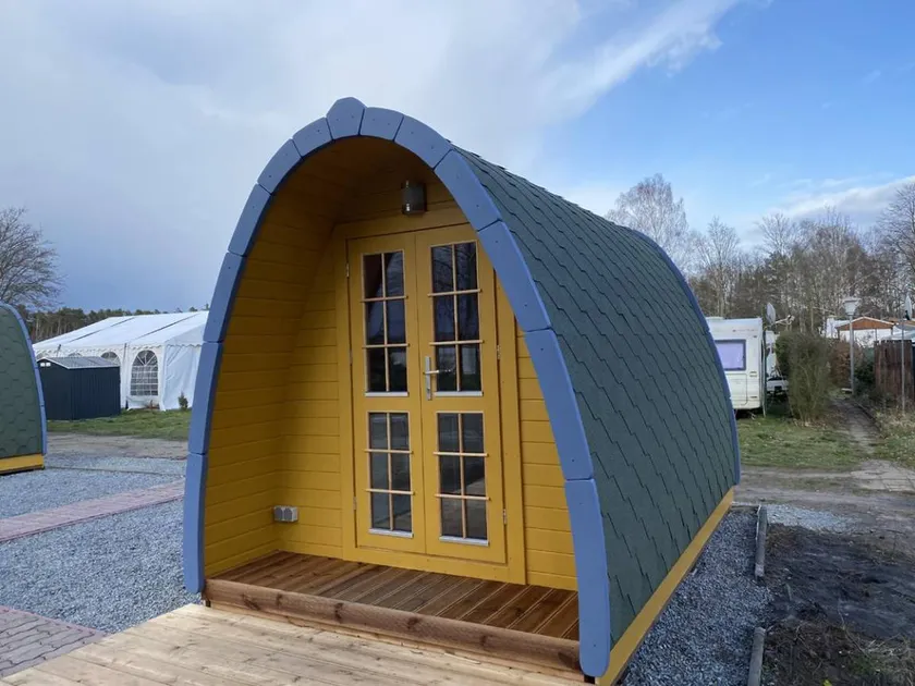 Family-oriented charming camping suite with terrace, BBQ & sauna | Close to the beach - Image 1