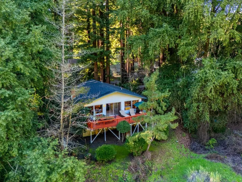 Peaceful Cottage with Deck and River Views in Monte Rio, California - Image 1