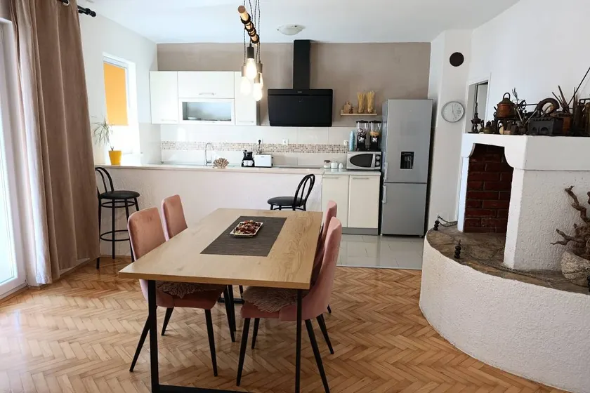 Two bedroom apartment with terrace and sea view Zadar - Diklo, Zadar (A-16369-b) - Image 1