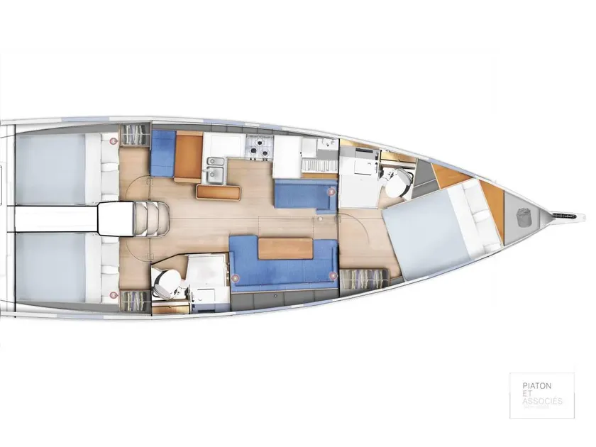 Charmant bateau avec 2 chambres à coucher pour 4 personnes - Image 1