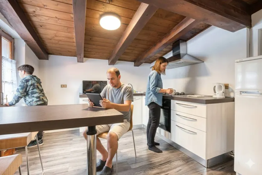 Family-oriented beautiful apartment with terrace | Mountain view | Ski nearby | Pets allowed - Image 1