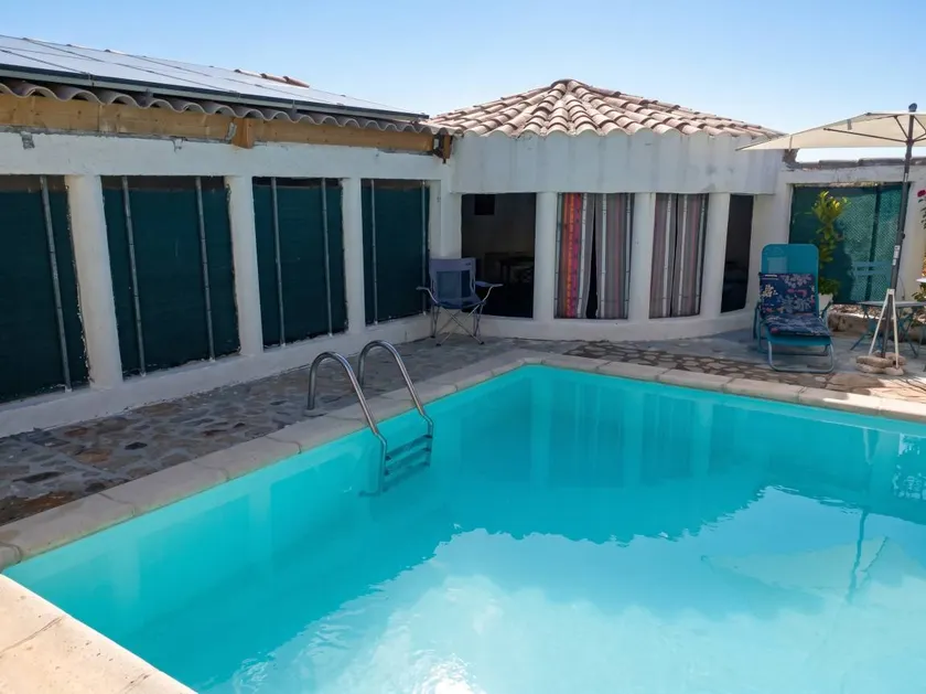 Ferienwohnung mit Terrasse, Garten und Pool | Bergblick - Image 1