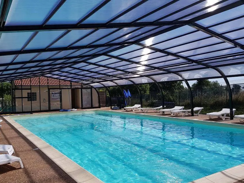 Mobil home avec piscine chauffée et terrasse - Image 1