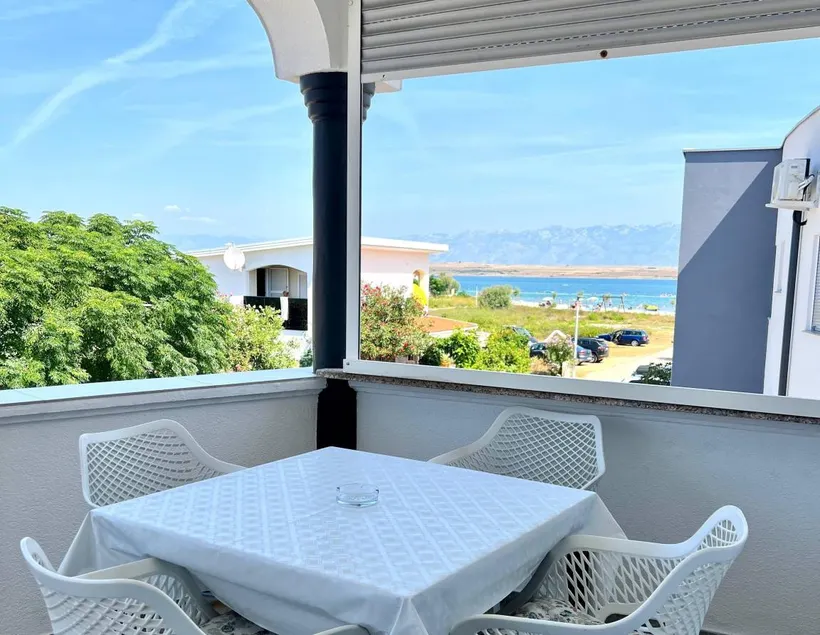 One bedroom apartment with terrace and sea view Vir (A-24777-c) - Image 1