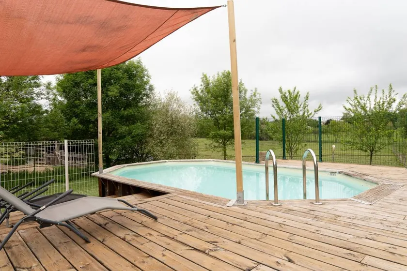 La Grange d'Oustaud mit Pool, Blick auf die Landschaft und authentischem Charme - Image 1