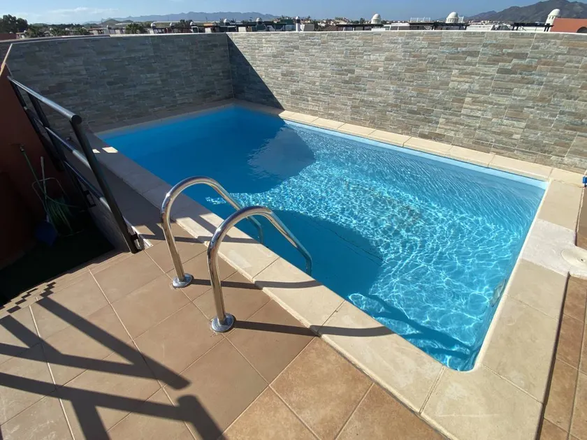 Apartment mit privatem Pool, Terrasse und Grill | Poolblick - Image 1