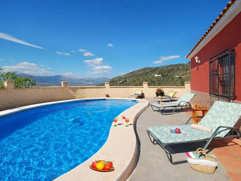 Holiday home with terrace, BBQ & private pool - Image 1