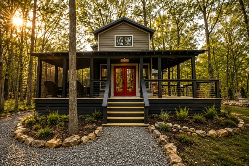 Memorable Wooden Cabin Next to Great Hiking Trails in Monteagle, Tennessee - Image 1
