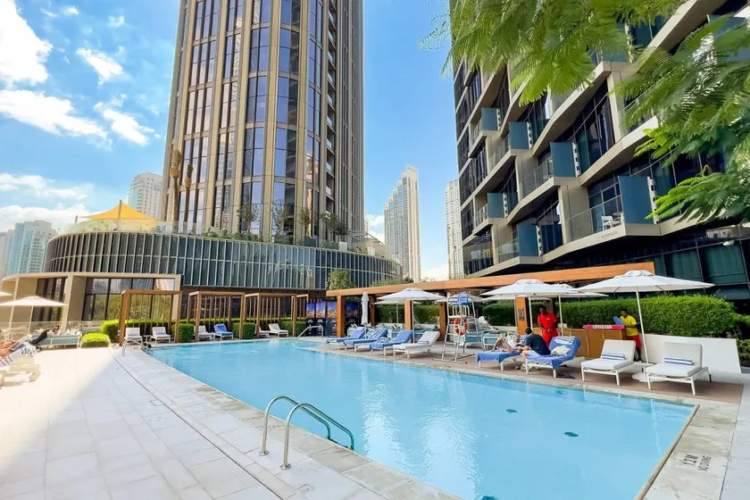 Holiday apartment with pool | Near Burj Khalifa - Image 1