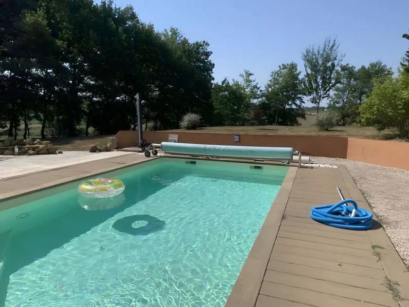 Holiday home with heated pool, terrace & garden | Garden view - Image 1