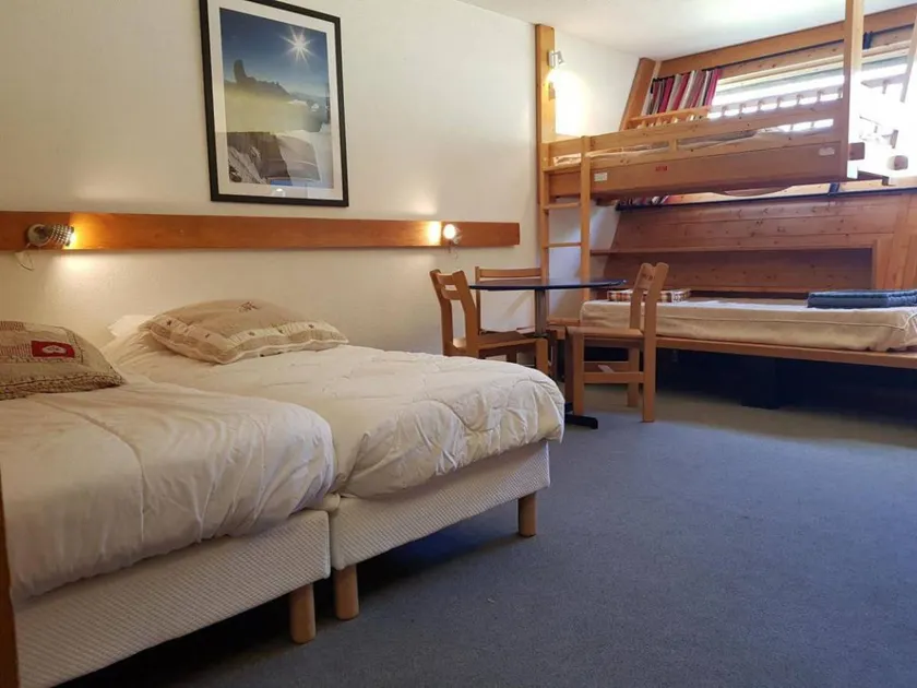 50m from ski slopes, 2nd floor, view mountain, tv, 28m², Les Arcs - Image 1