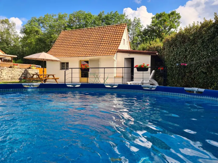 Chalet mit privatem Pool, Grill und Terrasse | Gartenblick | Haustiere erlaubt - Image 1