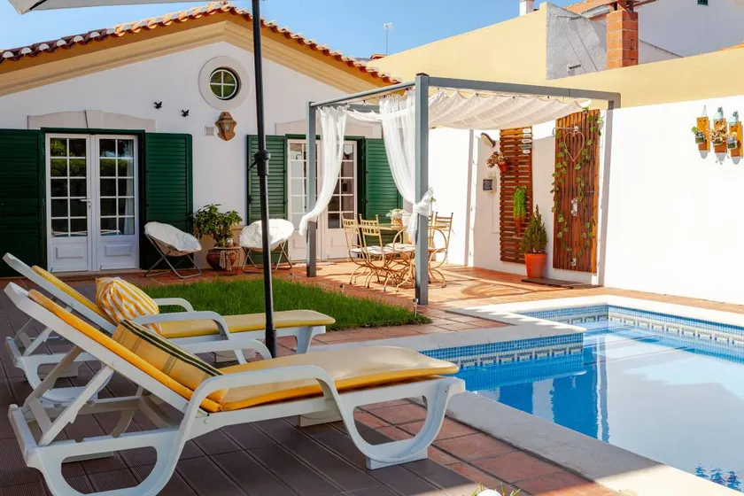 Garden House: Private Pool, Wi-Fi and Air Conditioning in Ponte de Sor - Image 1