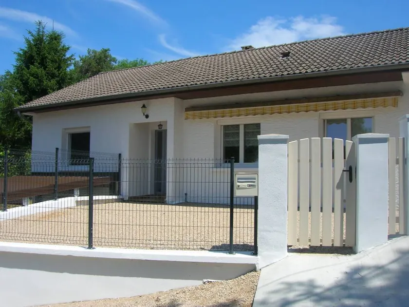 Maison de vacances avec barbecue | Vue jardin - Image 1