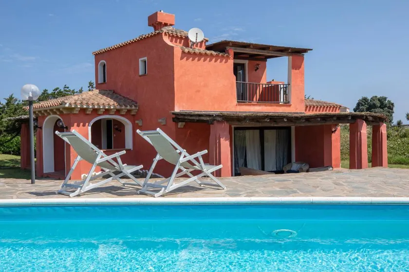 Villa avec barbecue, piscine privée et jardin | Vue jardin - Image 1