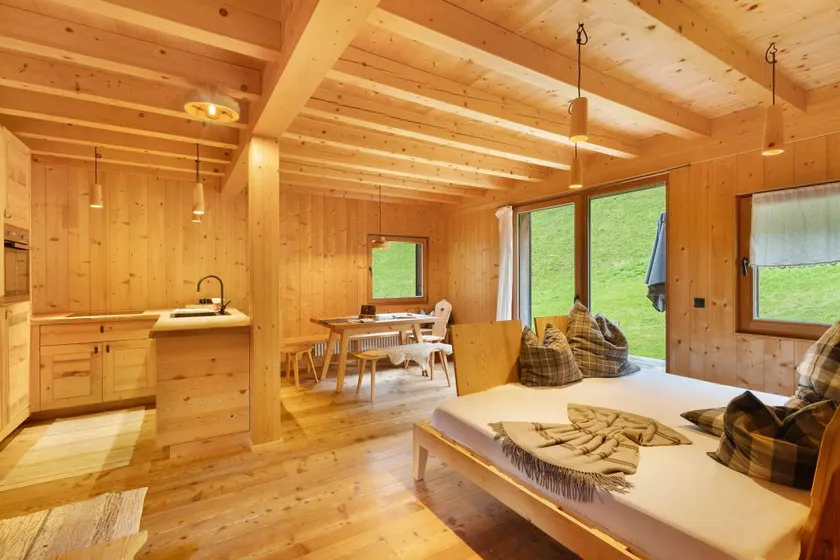 Chalet 'Blasla Olben 3-4P 1' with Mountain View, Private Terrace and Wi-Fi - Image 1