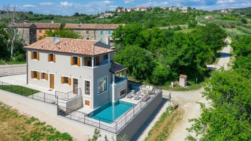 Voll ausgestattete Villa mit Garten, privatem Pool und Grill | Haustiere sind willkommen - Image 1