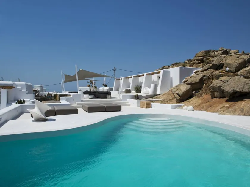 Luxury Tourlos Apartment | Amethyst Suite | 1 Bedroom | Stunning Sea Views - Image 1
