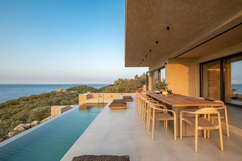 Country House 'Myporos' with Sea View, Wi-Fi and Air Conditioning - Image 1