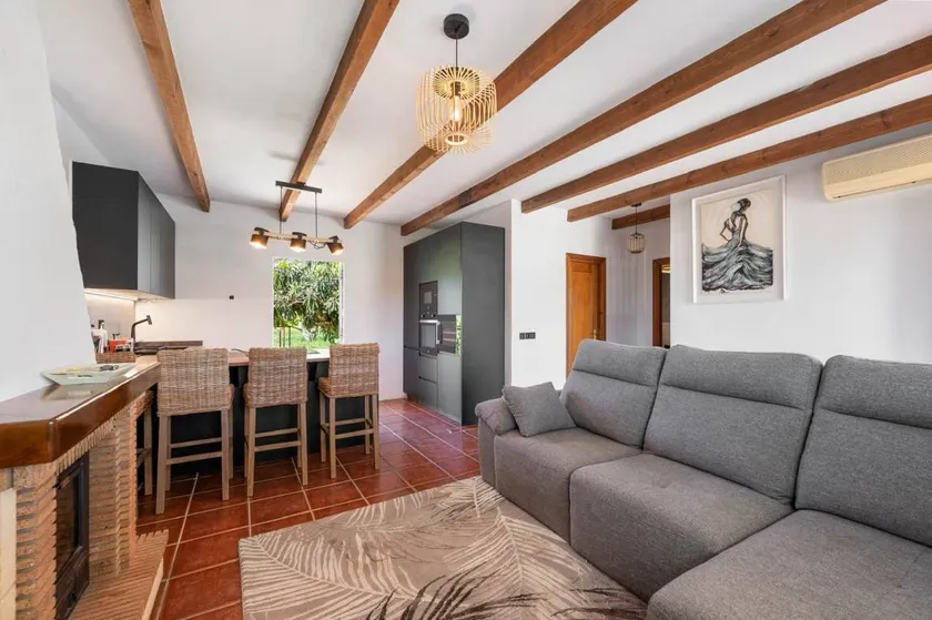 Maison de vacances avec piscine privée, terrasse et jardin | Vue jardin | Parfaite pour le travail à distance | Avec animaux acceptés - Image 1