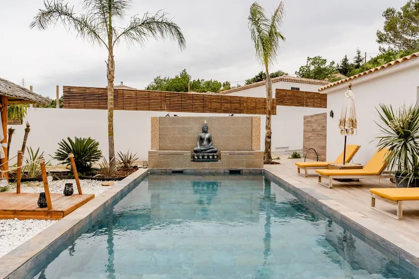 B&B mit Garten, Terrasse und Pool | Bergblick - Image 1