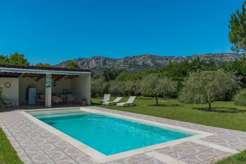 Ferienhaus mit Terrasse, Grill und Pool | Gartenblick - Image 1