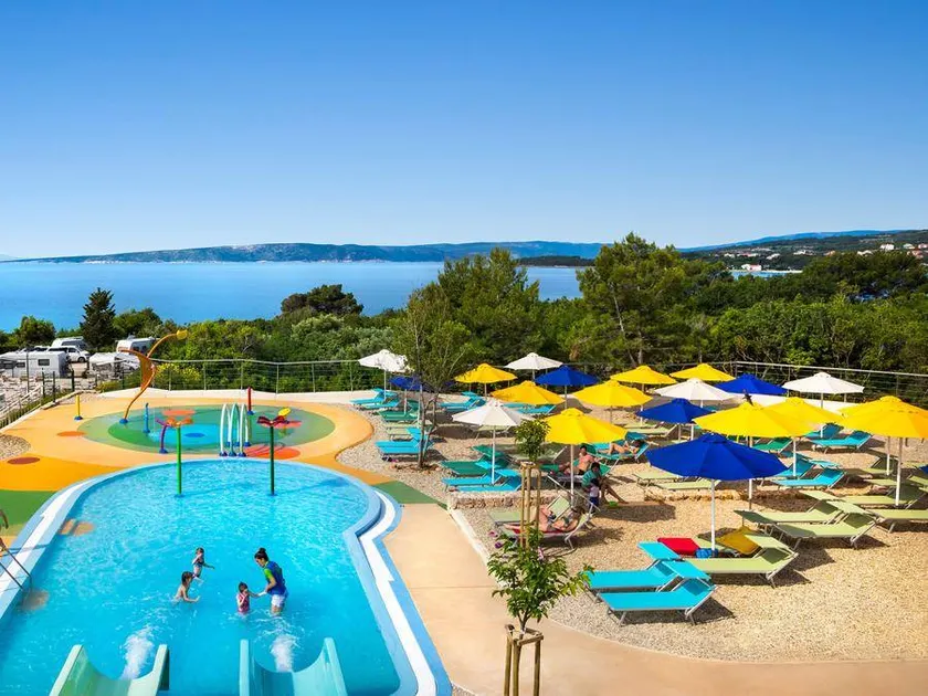Zelt mit Terrasse und beheiztem Pool | Gartenblick - Image 1