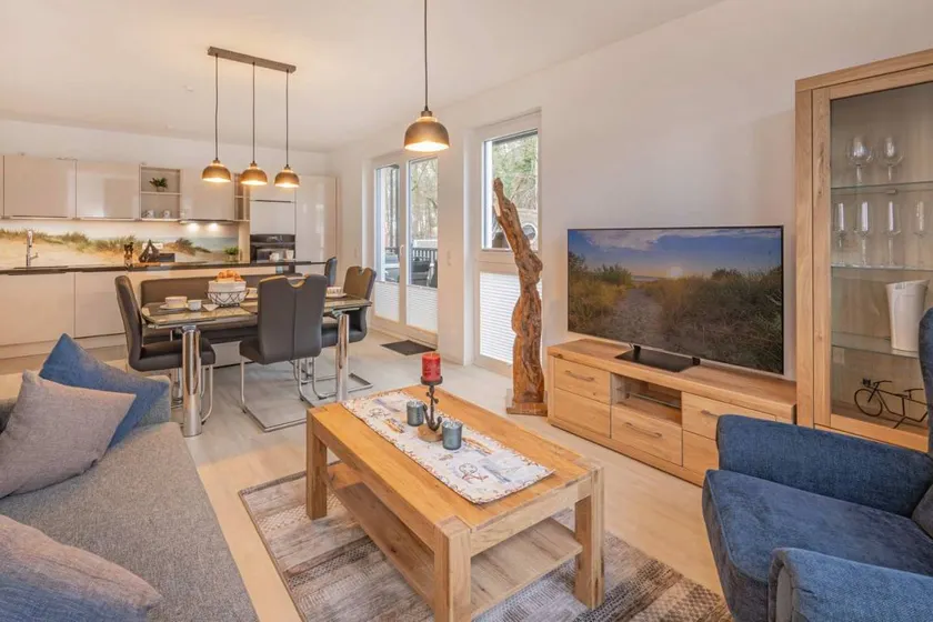 Modernes Strand-Appartement mit Balkon & 2 Bädern auf Usedom - Image 1