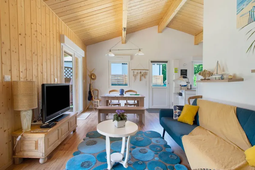 Maison de vacances avec barbecue, terrasse et jardin | Vue jardin - Image 1