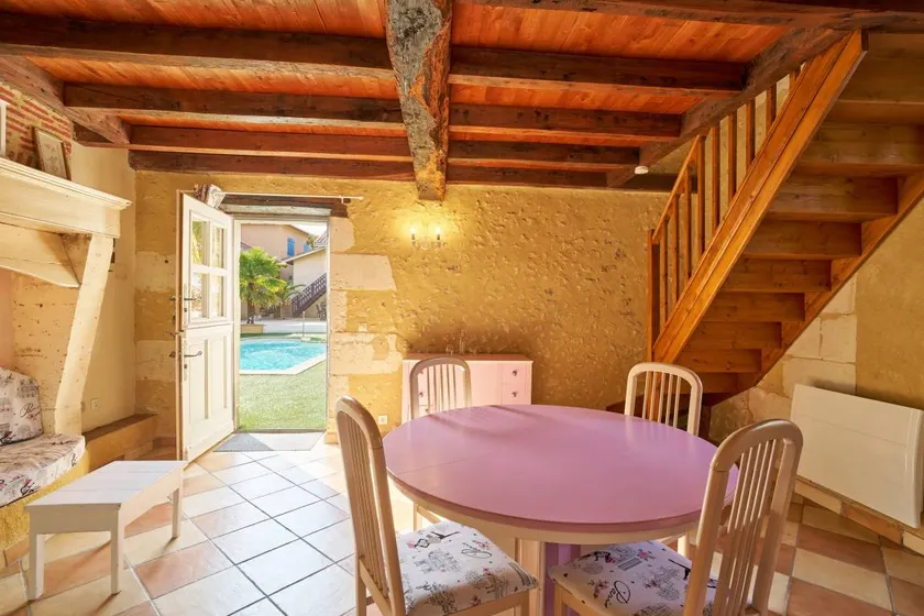 Holiday home with terrace, pool & garden | Garden view - Image 1