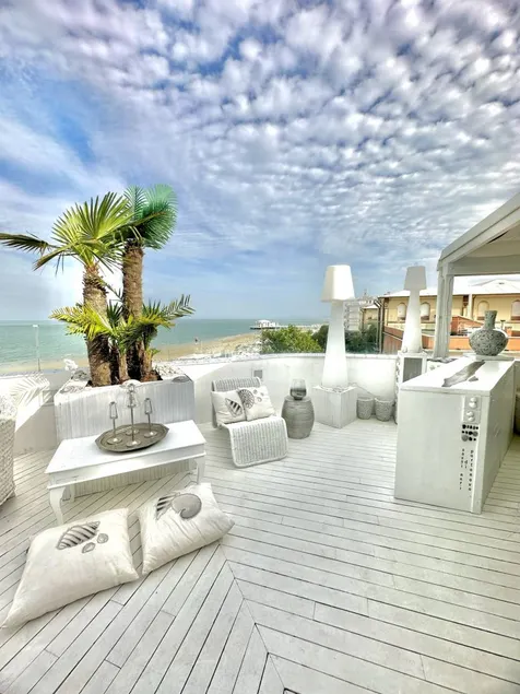 Appartement de vacances avec barbecue et terrasse | Vue plage - Image 1