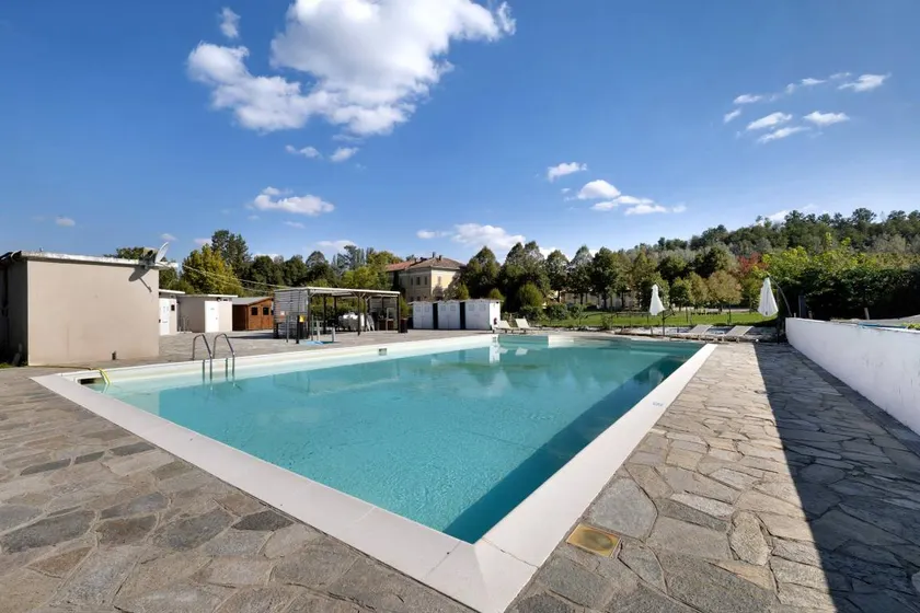 Appartamento totalmente attrezzato con piscina, giardino e griglia | Vista sul giardino - Image 1