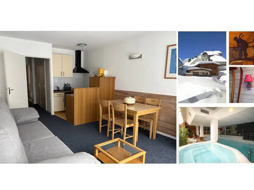 Studio confort 4/5 pers, vue pistes, animaux admis - Image 1