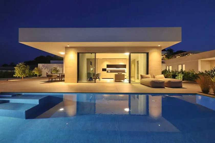Villa with terrace, garden & BBQ | Pool view - Image 1