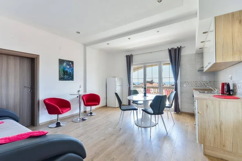 Studioapartment in Vir mit Balkon, Klimaanlage, W-LAN, Spülmaschine (4589-2) - Image 1