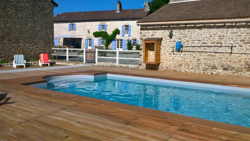 Le Gîte D'Au: Beheizter Pool, SPA und Angelteich - Image 1