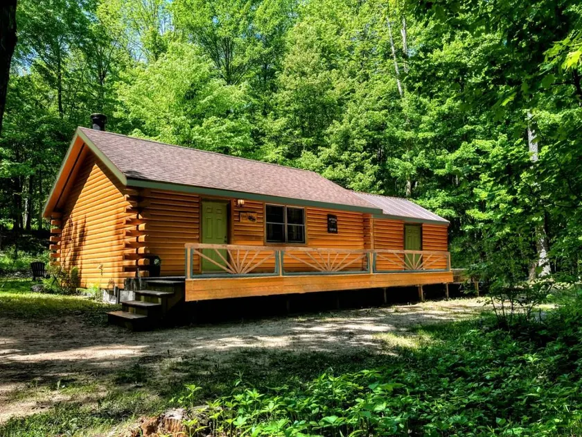 Private Riverfront Cabin with Waterfalls on the St. Regis River, New York - Image 1
