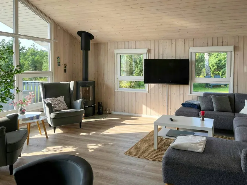 Holiday home by beach and forest near Hals - Image 1