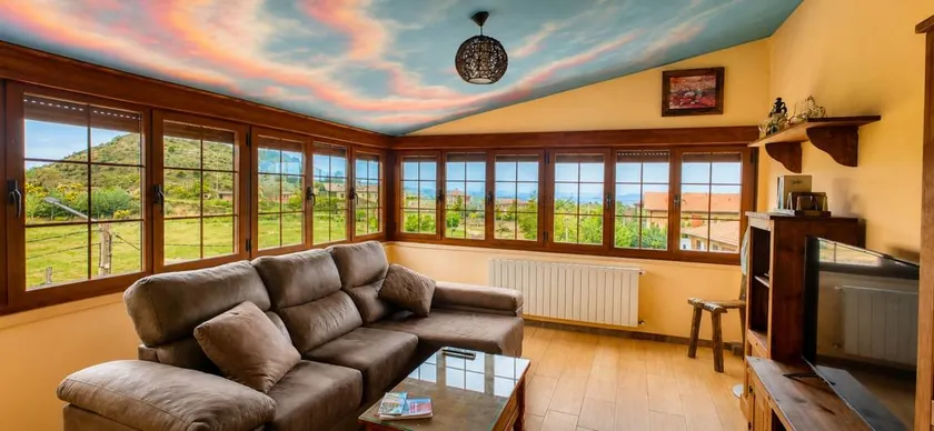 Flat with BBQ, terrace & garden | Mountain view - Image 1