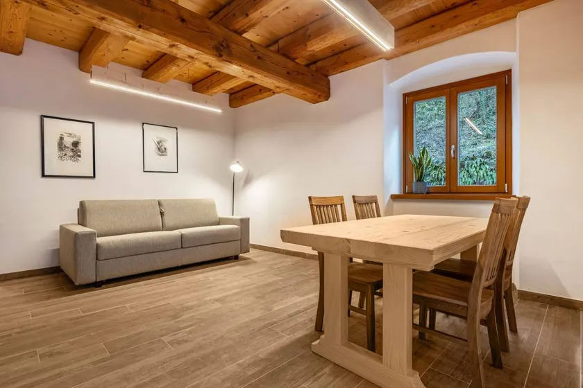 Appartement avec barbecue et jardin | Vue jardin - Image 1