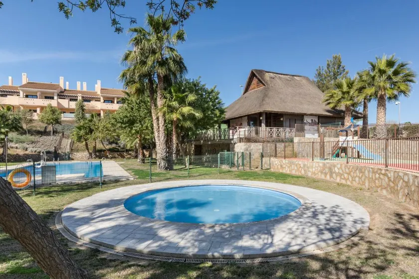 Flat with pool & terrace - Image 1