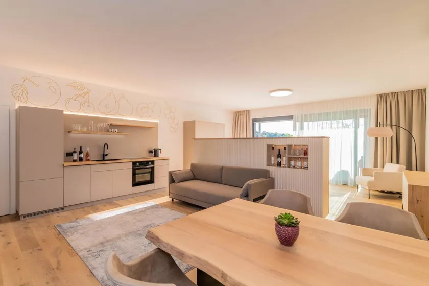 Apartment with terrace, garden & jacuzzi | Garden view - Image 1