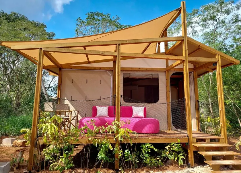 Luxurious Tented Cabin Nestled in the Nature of the Yucatan Peninsula for a Peaceful Escape near Merida, Mexico - Image 1