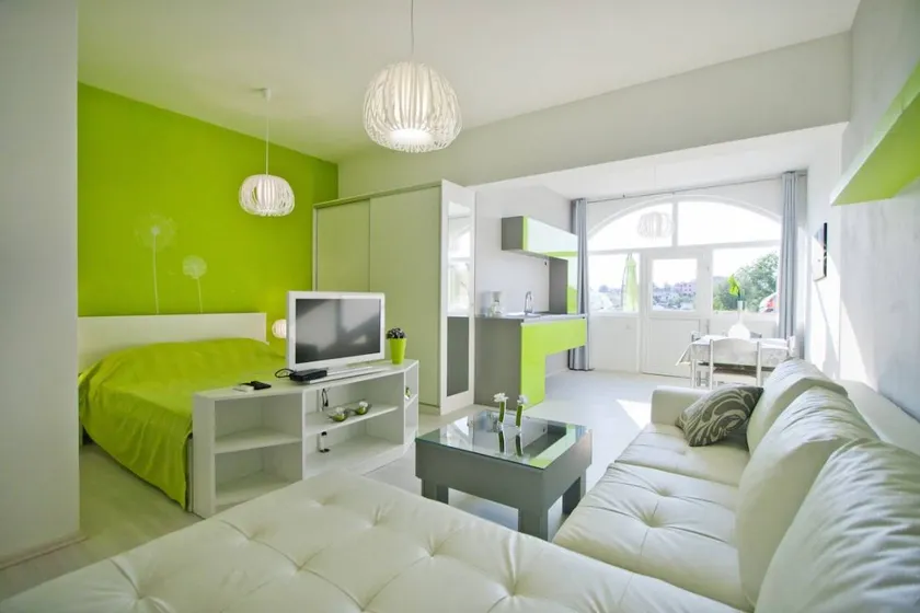Flat with garden, fast internet & barbecue - Image 1