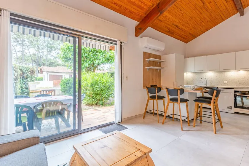 Maison conviviale et familiale avec terrasse, jardin et barbecue | Vue jardin | Proche de la plage | Avec animaux admis - Image 1
