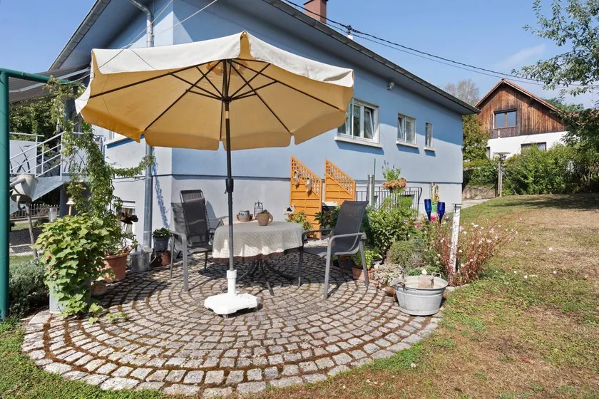 Cottage avec terrasse, barbecue et jardin | Vue jardin - Image 1