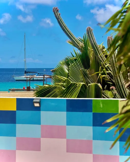 Kas di Amor: Ocean Views, Walk Downtown, Amazing House Reef, 2 Bedroom House - Image 1