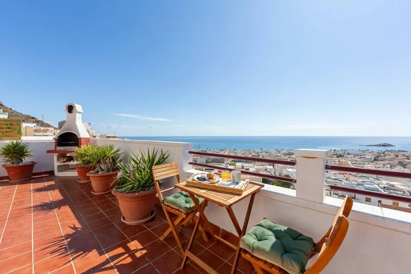Apartment 'El Mirador De Carboneras' with Sea View, Wi-Fi and Air Conditioning - Image 1
