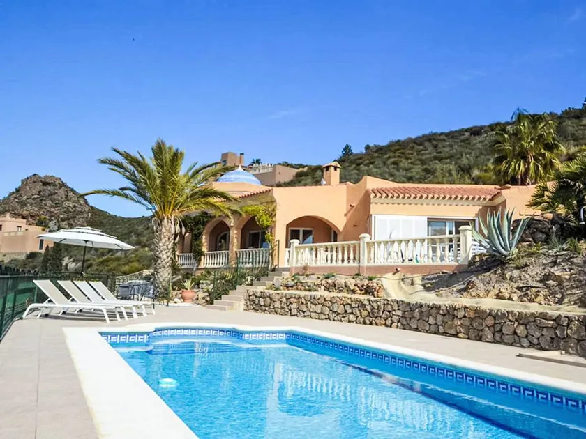 Holiday home with private pool, garden & terrace | Mountain view | Suitable for remote work - Image 1